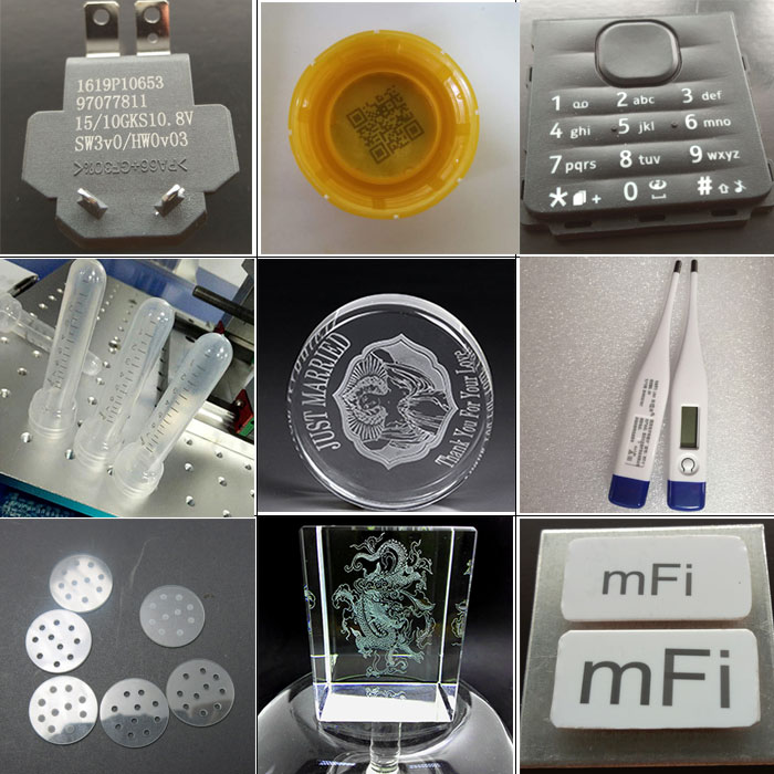 5W紫外激光打標(biāo)機打印效果圖